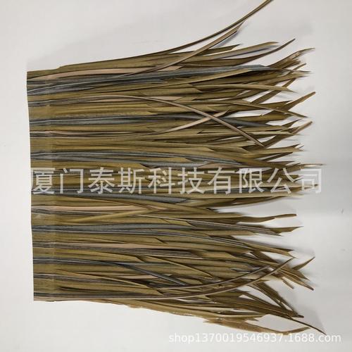 实力工厂制造的PVC防火阻燃合成树脂茅草瓦 人造屋顶的理想选择